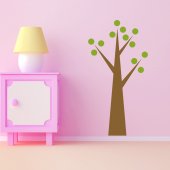 Autocolante decorativo infantil árbol