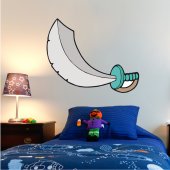 Autocolante decorativo infantil espada