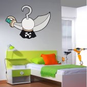 Autocolante decorativo infantil espada