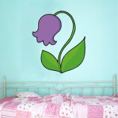 Autocolante decorativo infantil flores