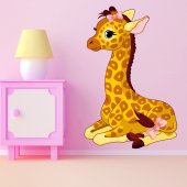 Autocolante decorativo infantil  jirafa
