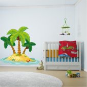 Autocolante decorativo infantil Palmeira