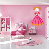 Autocolante decorativo infantil princesa