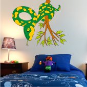 Autocolante decorativo infantil rama