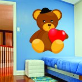 Autocolante decorativo infantil Ursinho