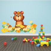 Autocolante decorativo infantil Ursinho