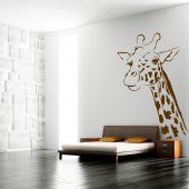 Autocolante decorativo jirafa