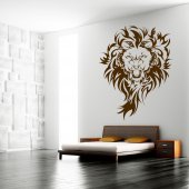 Autocolante decorativo leão