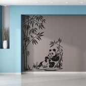 Autocolante decorativo panda