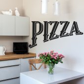 Autocolante decorativo pizza