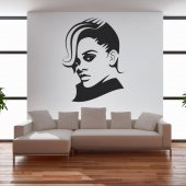 Autocolante decorativo rihanna