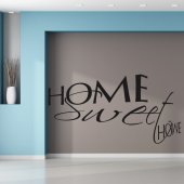 Autocolante decorativo ''sweet home''