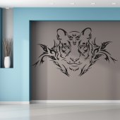 Autocolante decorativo Tigre