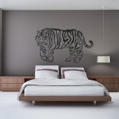 Autocolante decorativo Tigre