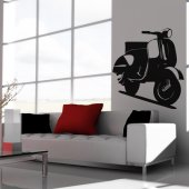 Autocolante decorativo Vespa