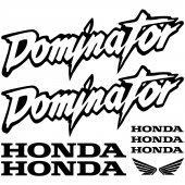 Autocolante Honda dominator