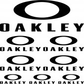 Autocolante oakley