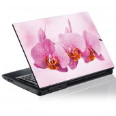 Autocolante para computador portátil orquídea