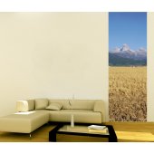 Banner Fields Wall Sticker