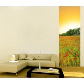 Banner Poppies Wall Sticker