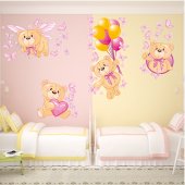 Bears Set Wall Stickers