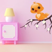 Bird Branch Wall Stickers