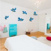 Bird Set Wall Stickers