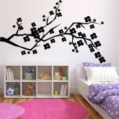 Branch Cherry Wall Stickers