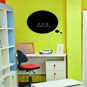 Bubble - Chalkboard / Blackboard Wall Stickers