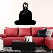 Buddha - Chalkboard / Blackboard Wall Stickers