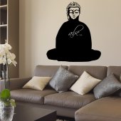 Buddha - Chalkboard / Blackboard Wall Stickers