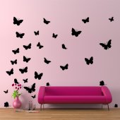 Butterflies Set Wall Stickers