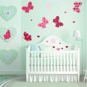 Butterflies Set Wall Stickers