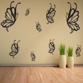 Butterflies Set Wall Stickers