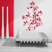 Butterfly Flower Wall Stickers