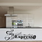 Café Quote Wall Stickers