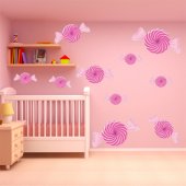 Candy Set Wall Stickers