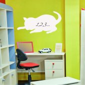 Cat - Whiteboard Wall Stickers