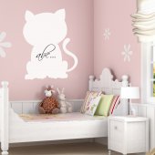 Cat - Whiteboard Wall Stickers