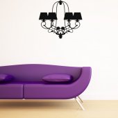 Chandelier Wall Stickers