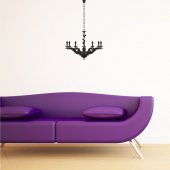 Chandelier Wall Stickers