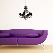 Chandelier Wall Stickers