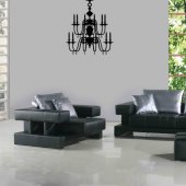 Chandelier Wall Stickers