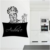 Chef - Chalkboard / Blackboard Wall Stickers