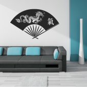 Chinese fan Wall Stickers