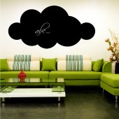 Cloud - Chalkboard / Blackboard Wall Stickers