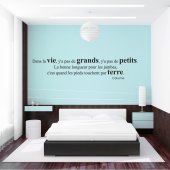 Coluche Quote Wall Stickers