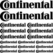 continental Decal Stickers kit