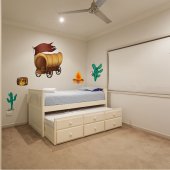 Cowboy Set Wall Stickers