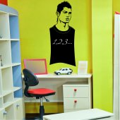 Cristiano Ronaldo - Chalkboard / Blackboard Wall Stickers